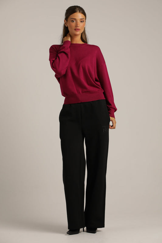 Oversized Knit Top
