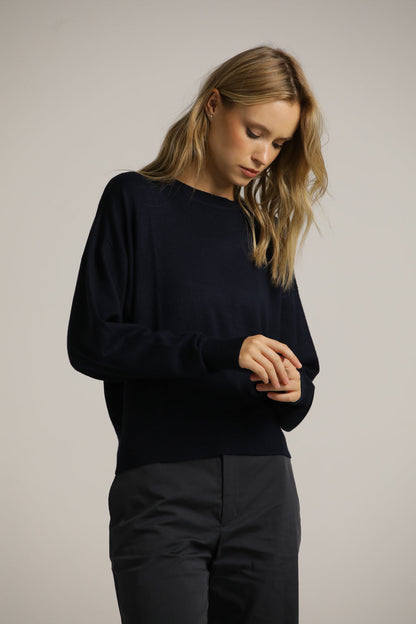 Oversized Knit Top