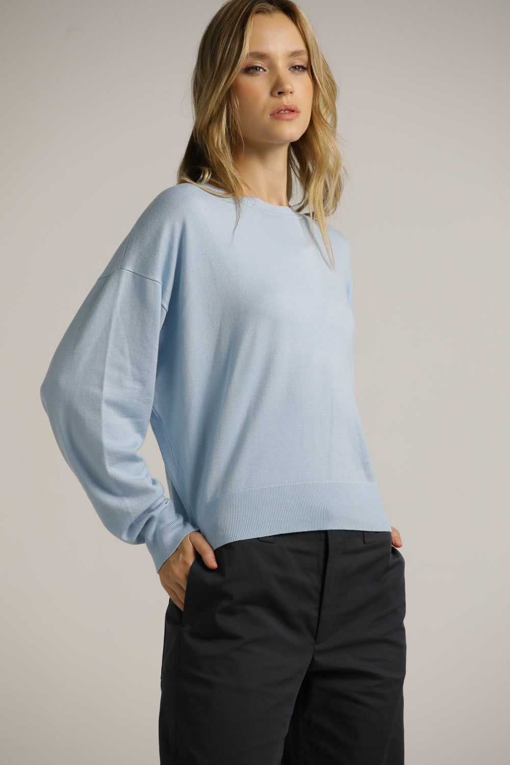 Oversized Knit Top
