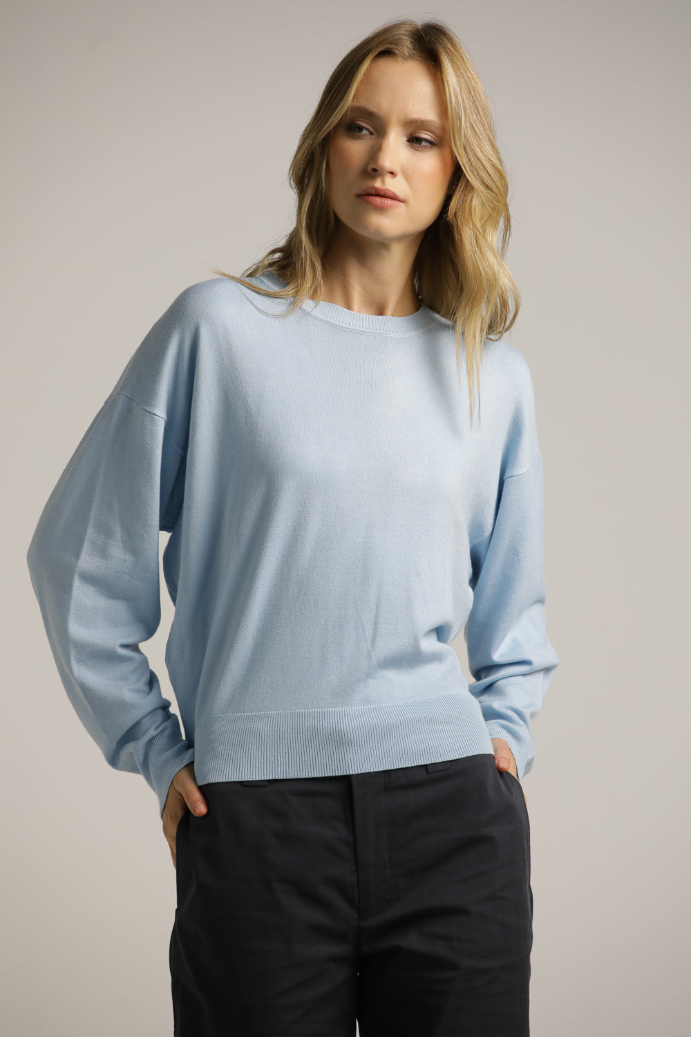 Oversized Knit Top