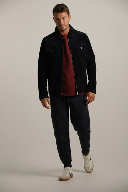 Genuine Suede Trucker