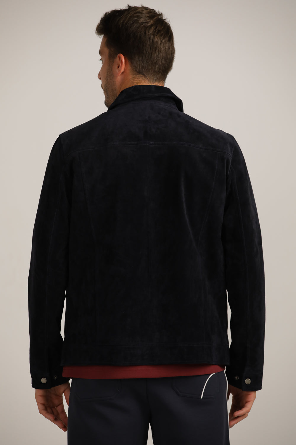 Genuine Suede Trucker
