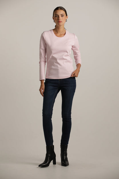 Long-Sleeve Crew-Neck T-Shirt
