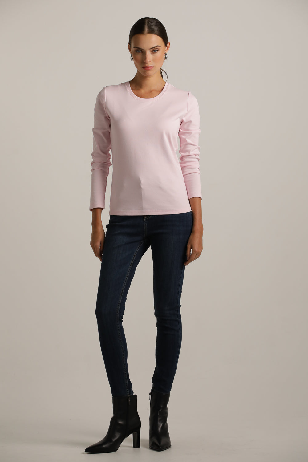 Long-Sleeve Crew-Neck T-Shirt