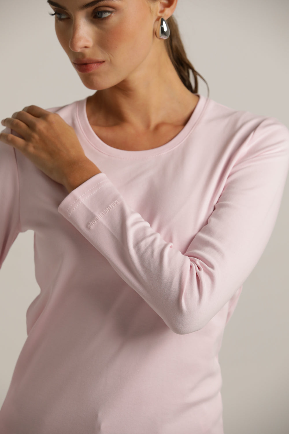 Long-Sleeve Crew-Neck T-Shirt