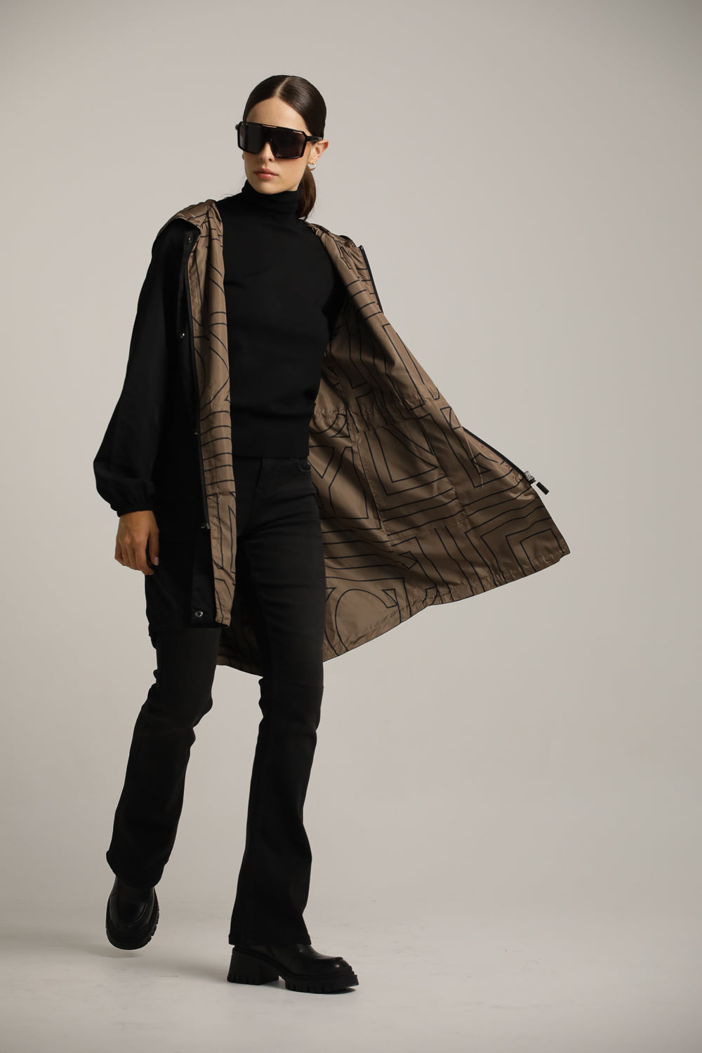 Two in One Reversible Parka