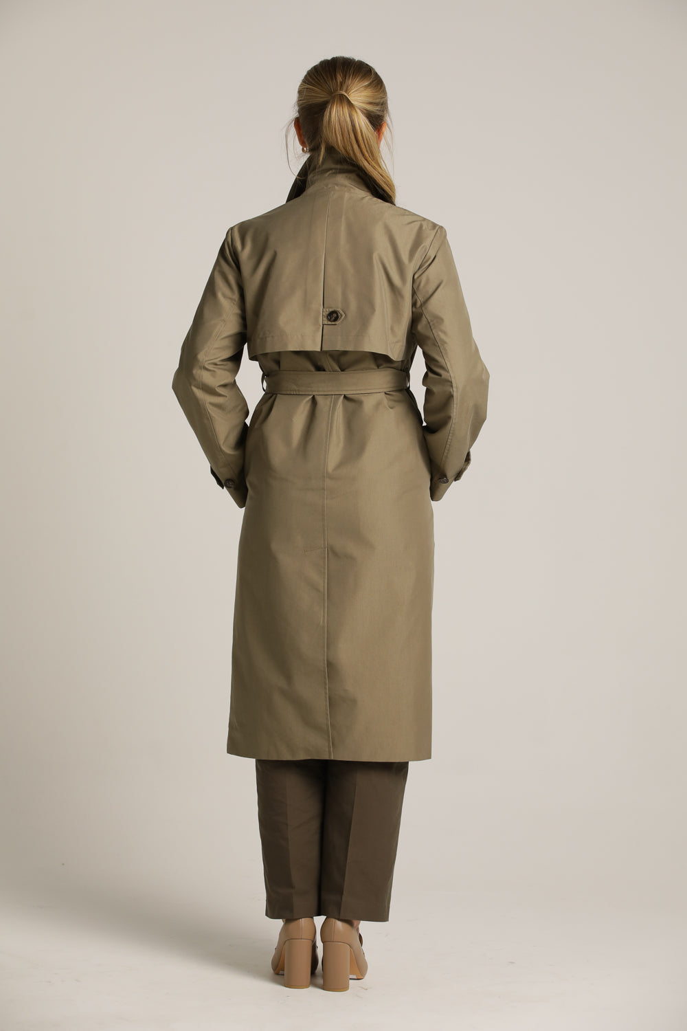 Classic Trench Coat In A Midi Length
