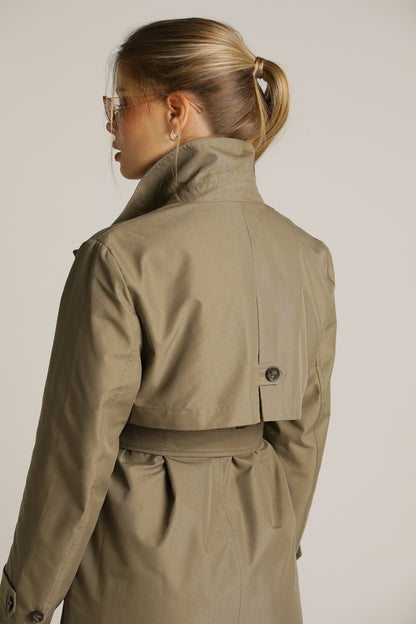 Classic Trench Coat In A Midi Length