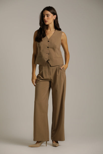 Tailored Waist-Length Vest