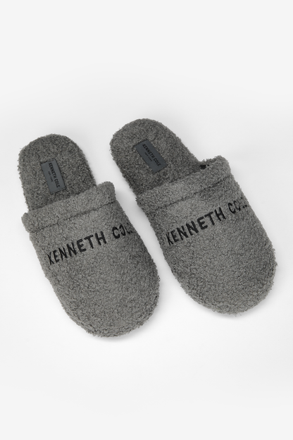 Closed Slippers, Soft-Touch Fabric