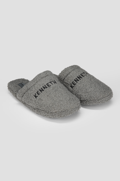 Closed Slippers, Soft-Touch Fabric