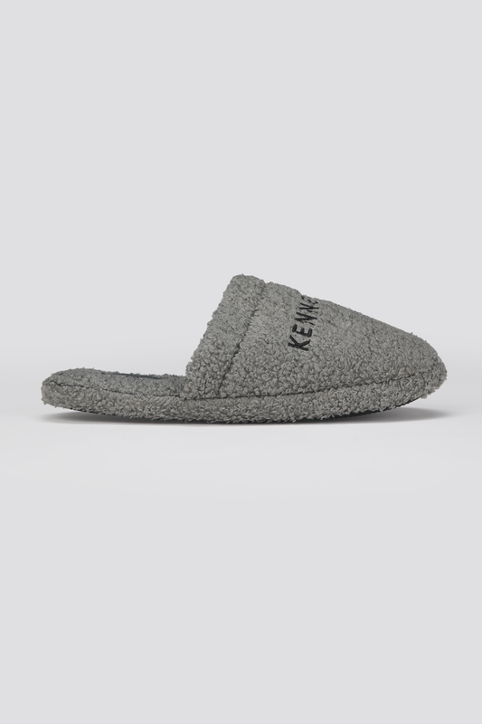 Closed Slippers, Soft-Touch Fabric