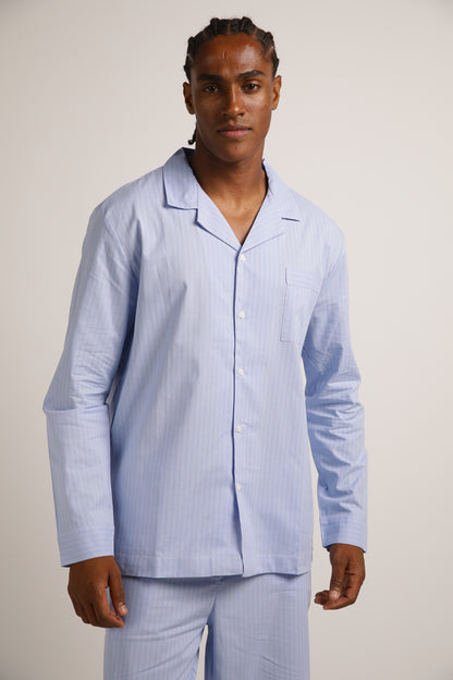 Poplin Long Pajama Set