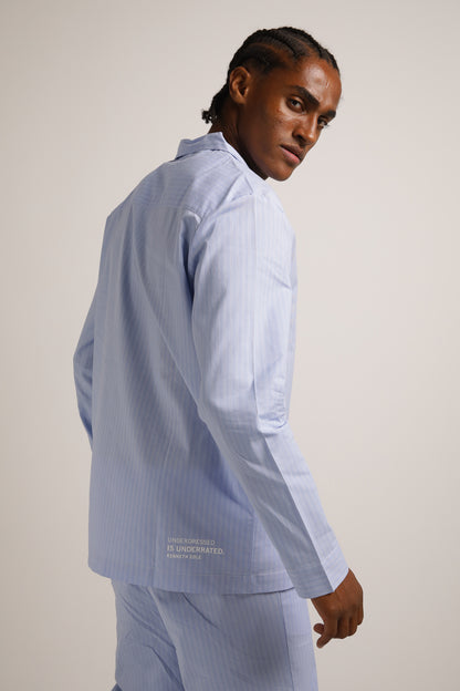 Poplin Long Pajama Set