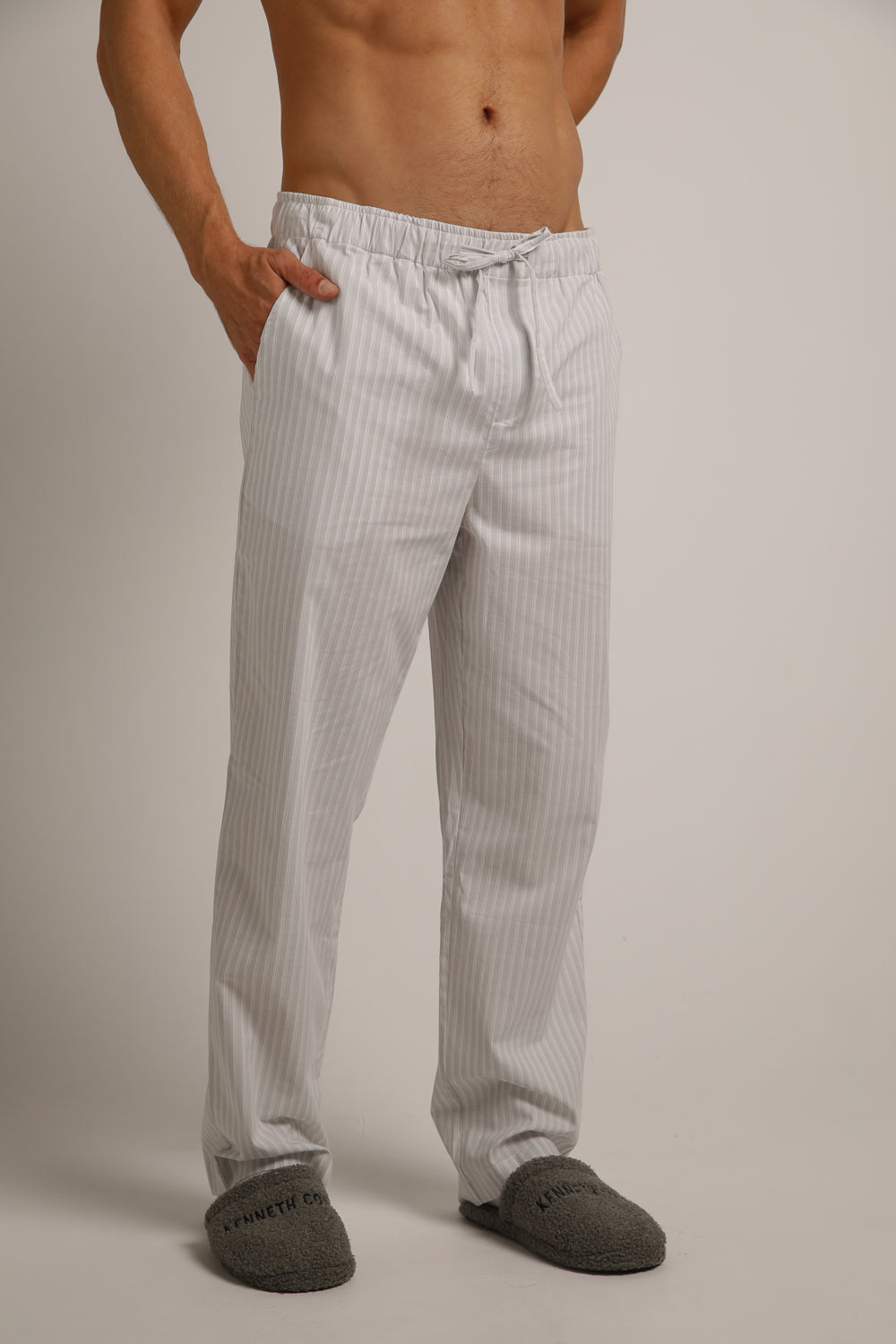 Poplin Long Pajama Set