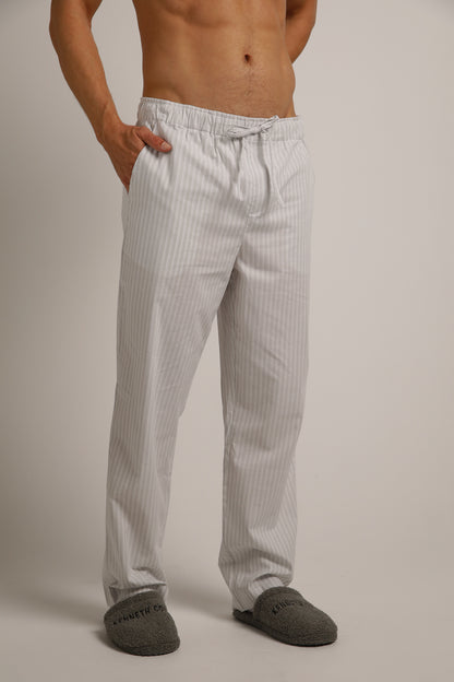 Poplin Long Pajama Set