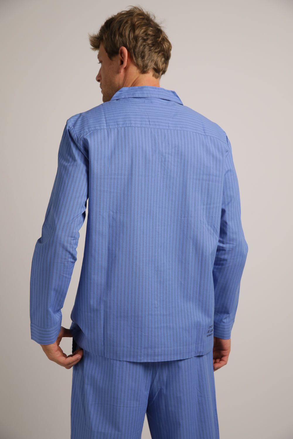 Poplin Long Pajama Set