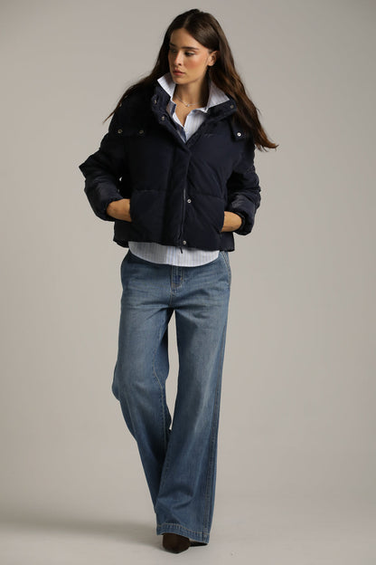 Cropped Puffer Jacket