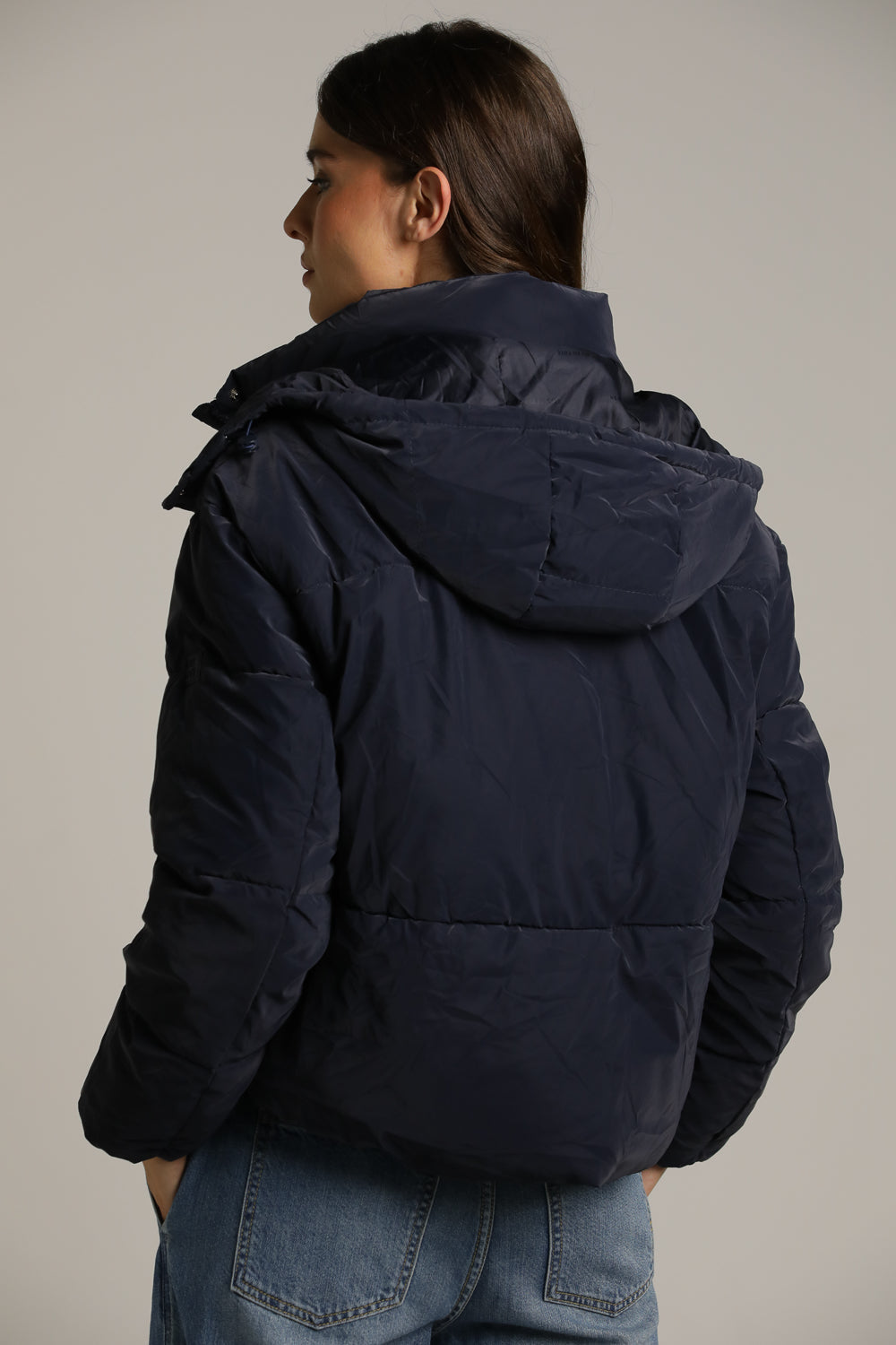 Cropped Puffer Jacket