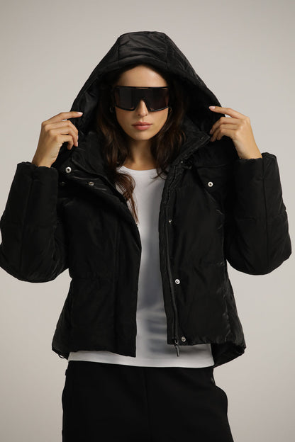 Cropped Puffer Jacket