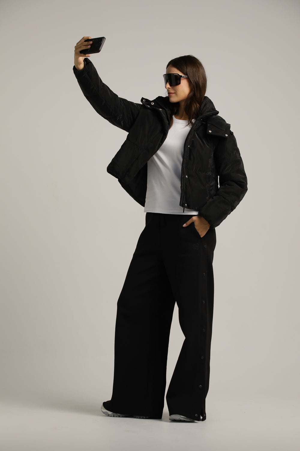 Cropped Puffer Jacket