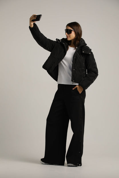 Cropped Puffer Jacket