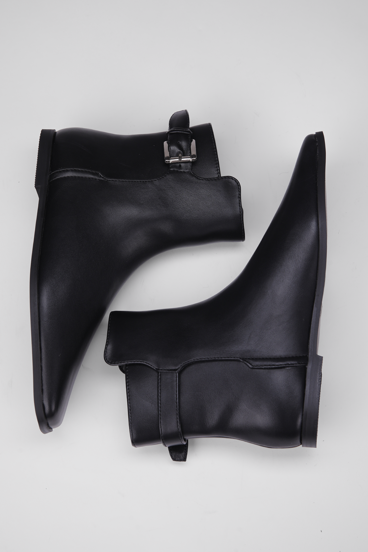 Buckle Ankle Boots