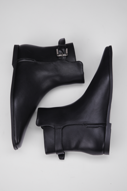 Buckle Ankle Boots