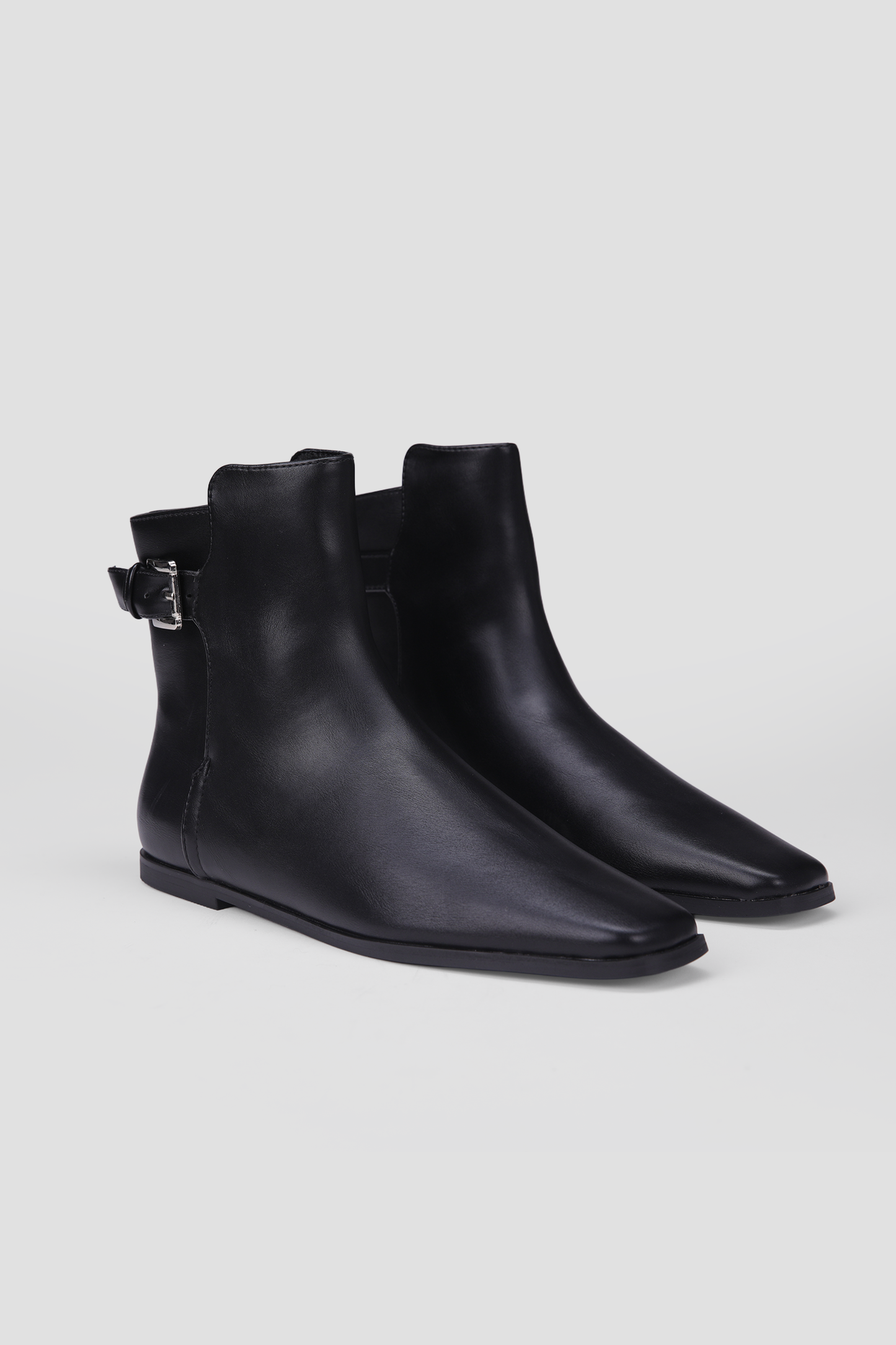 Buckle Ankle Boots
