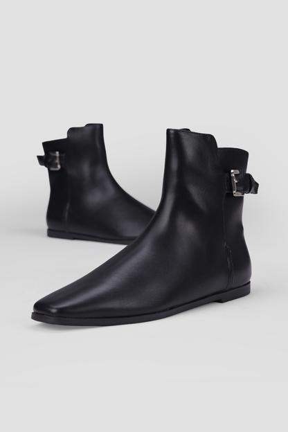 Buckle Ankle Boots