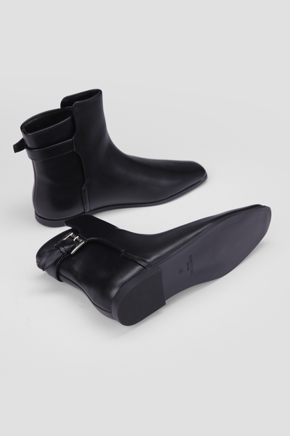 Buckle Ankle Boots