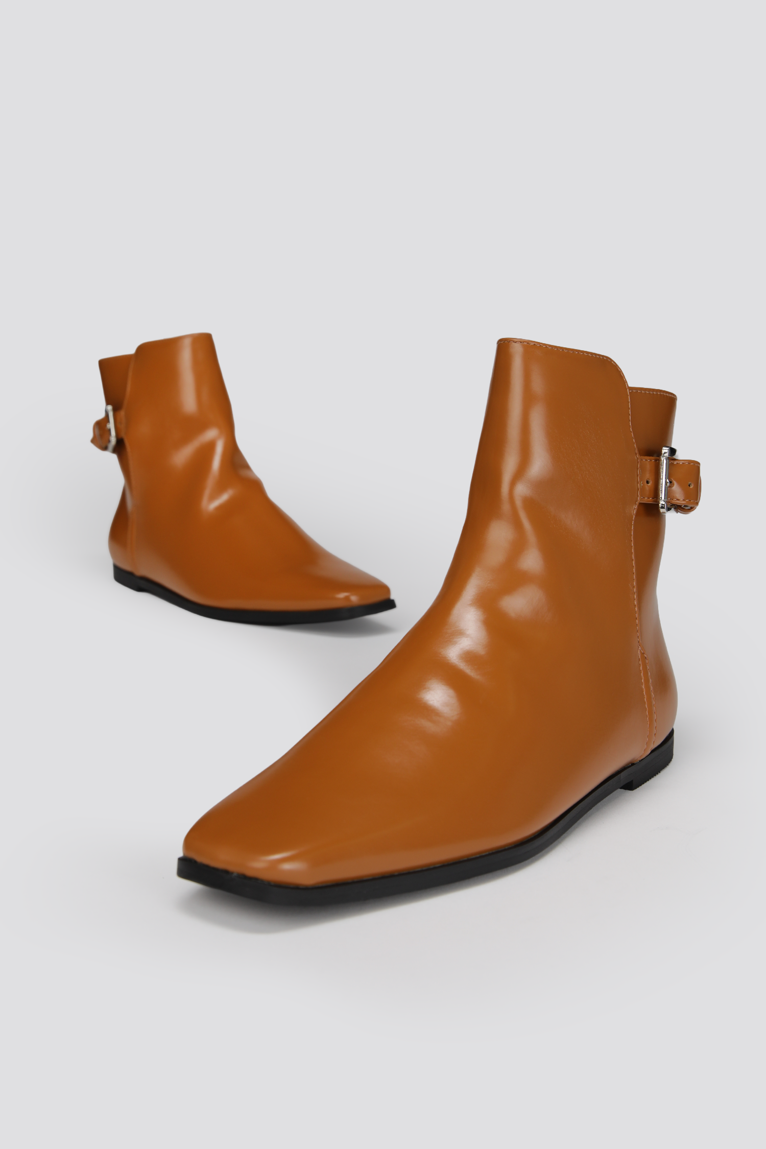 Buckle Ankle Boots