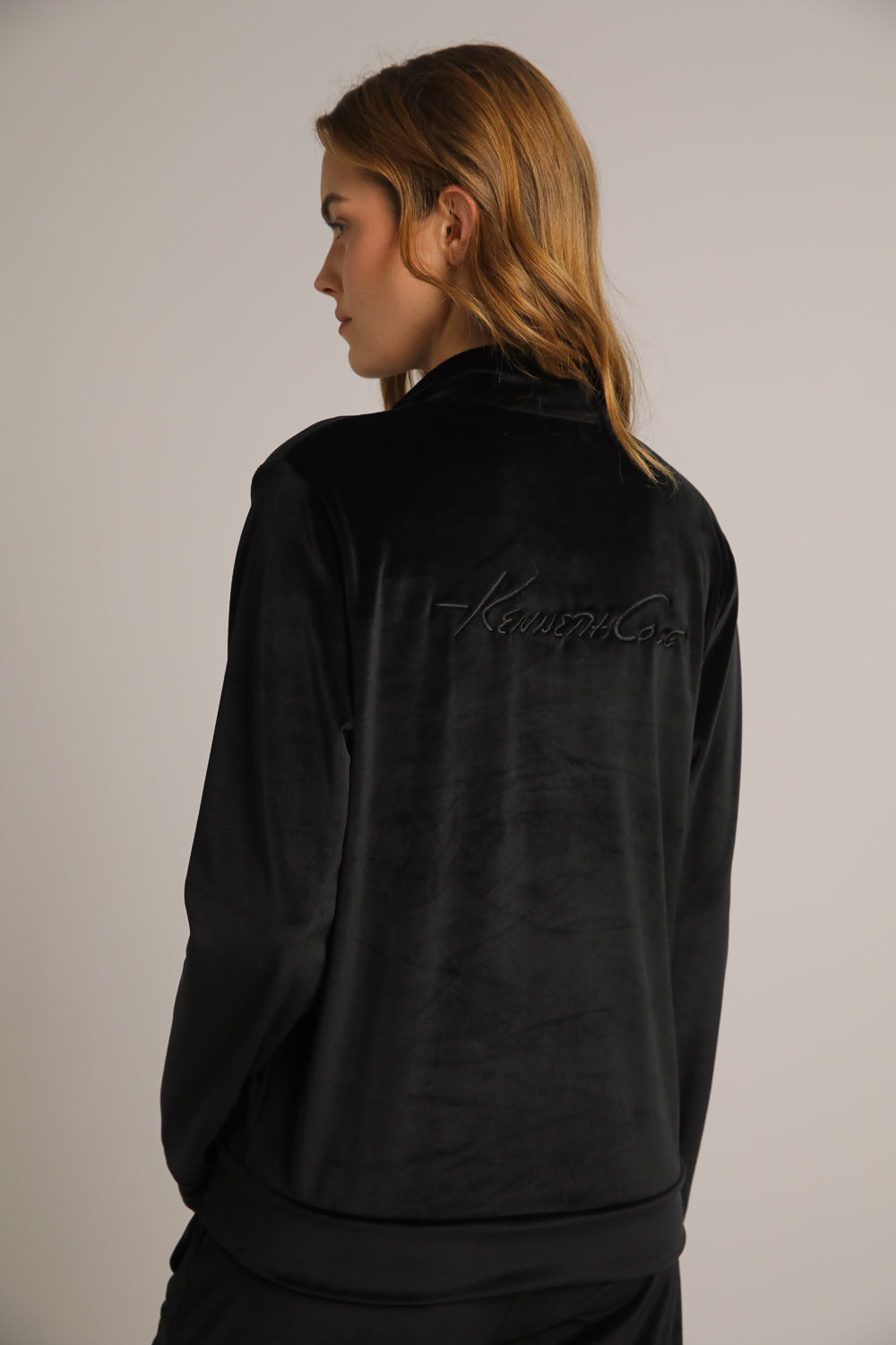 Velvet Zipped Jacket