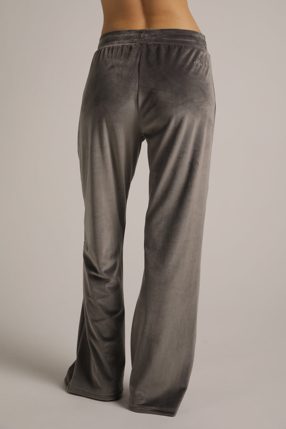 Velvet Bootcut Pants