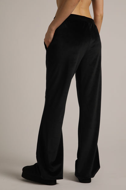 Velvet Bootcut Pants