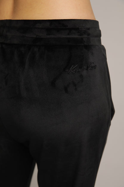 Velvet Bootcut Pants