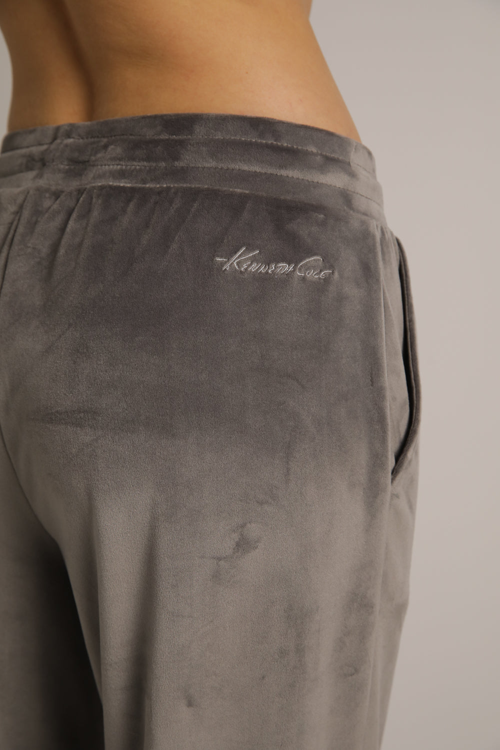 Velvet Straight Pants