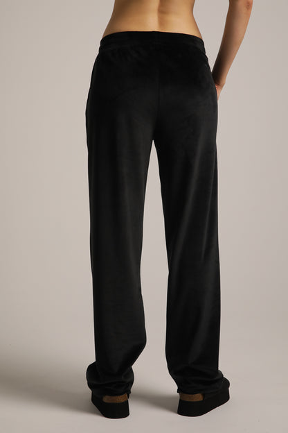 Velvet Straight Pants