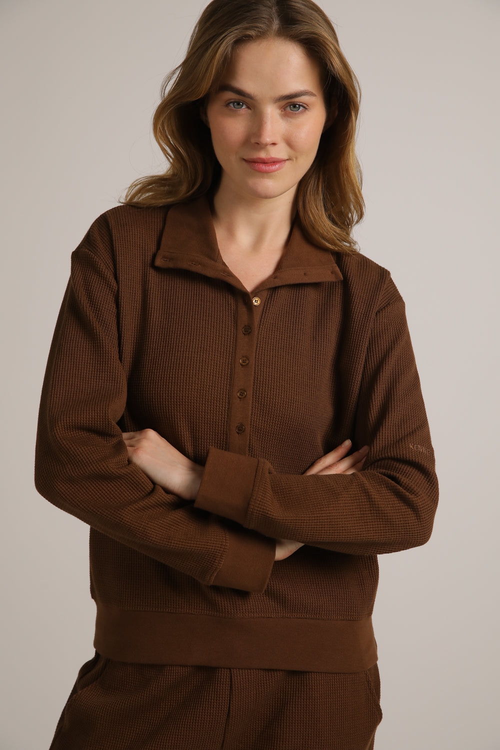 Waffle Relaxed Polo