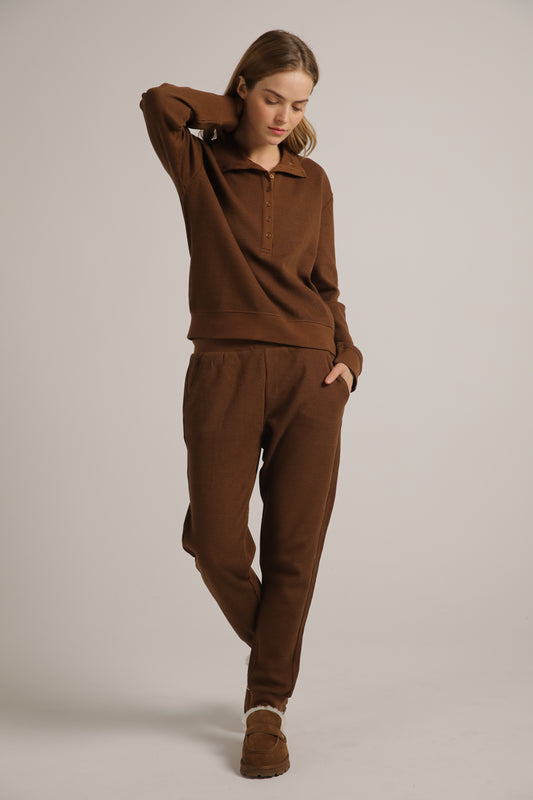 Waffle Relaxed Polo