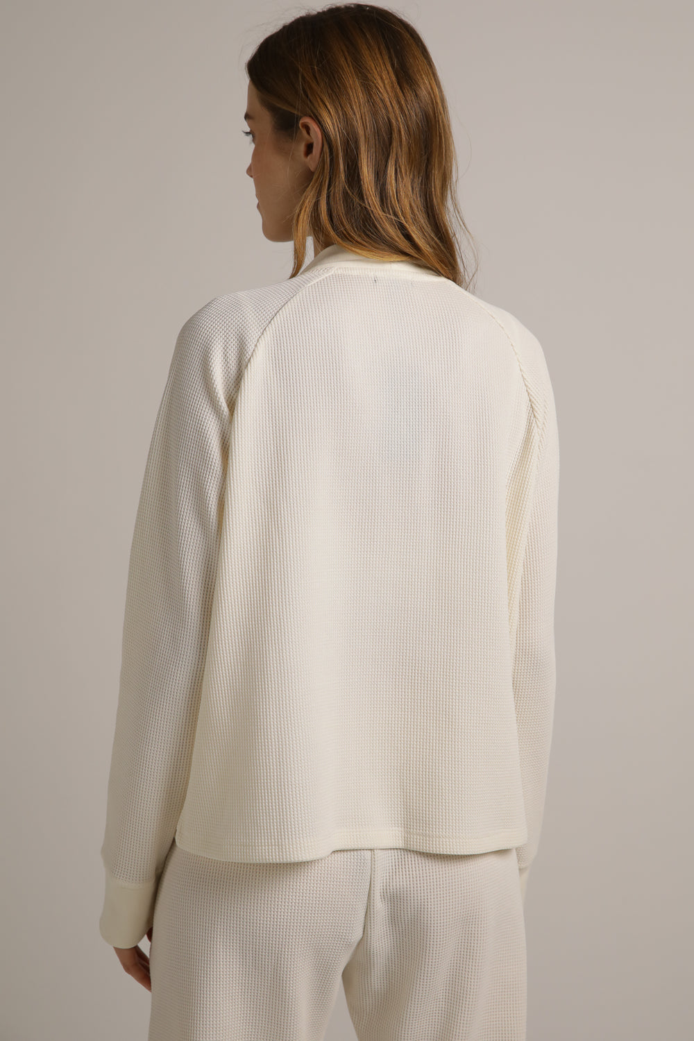 Waffle Boxy Cardigan