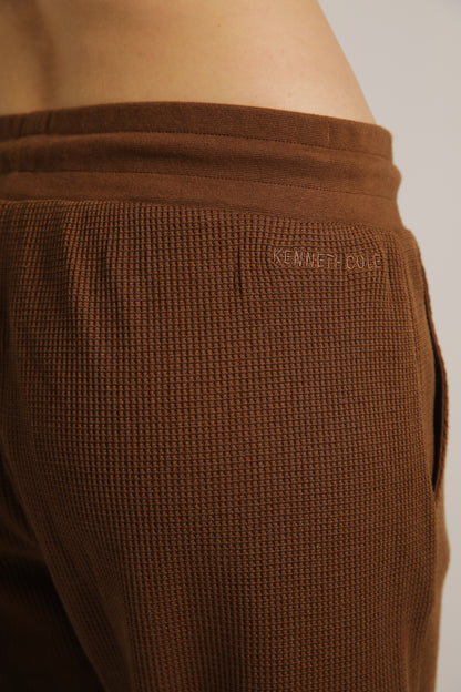 Waffle Cuffed Pants