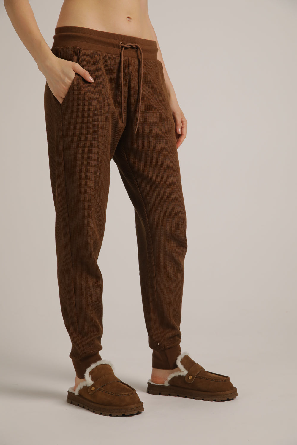 Waffle Cuffed Pants