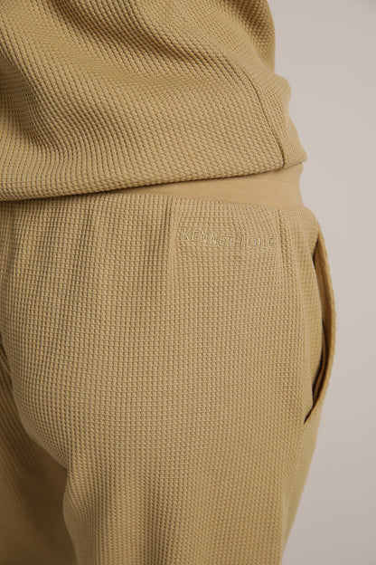 Waffle Cuffed Pants
