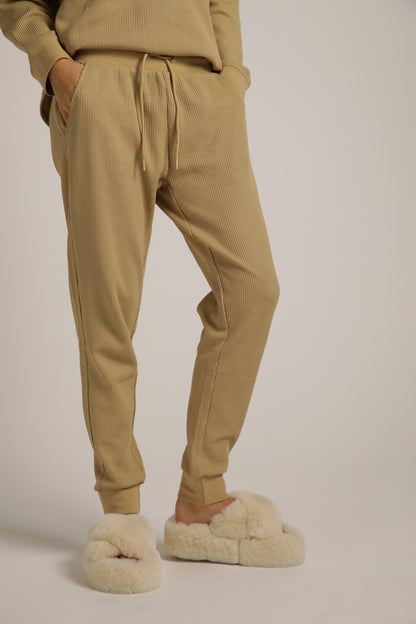 Waffle Cuffed Pants