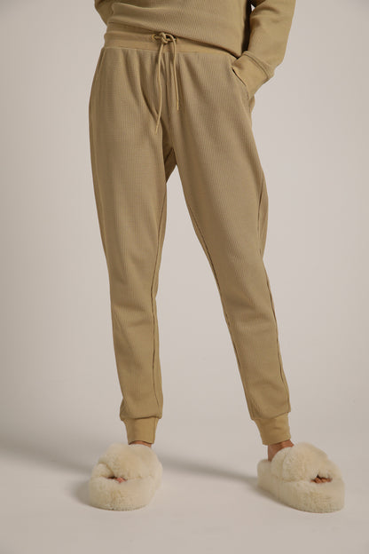 Waffle Cuffed Pants