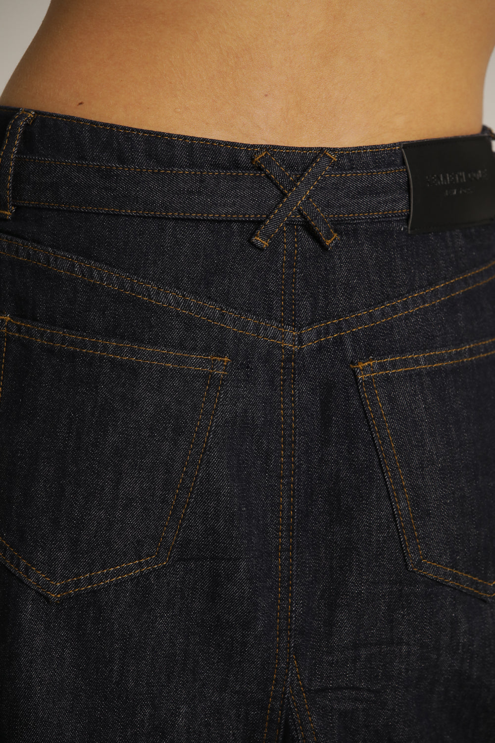 Midi Denim Skirt