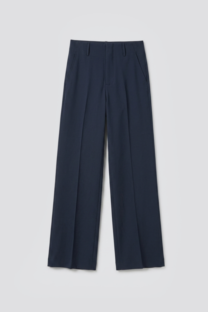 High-Rise Straight Pants