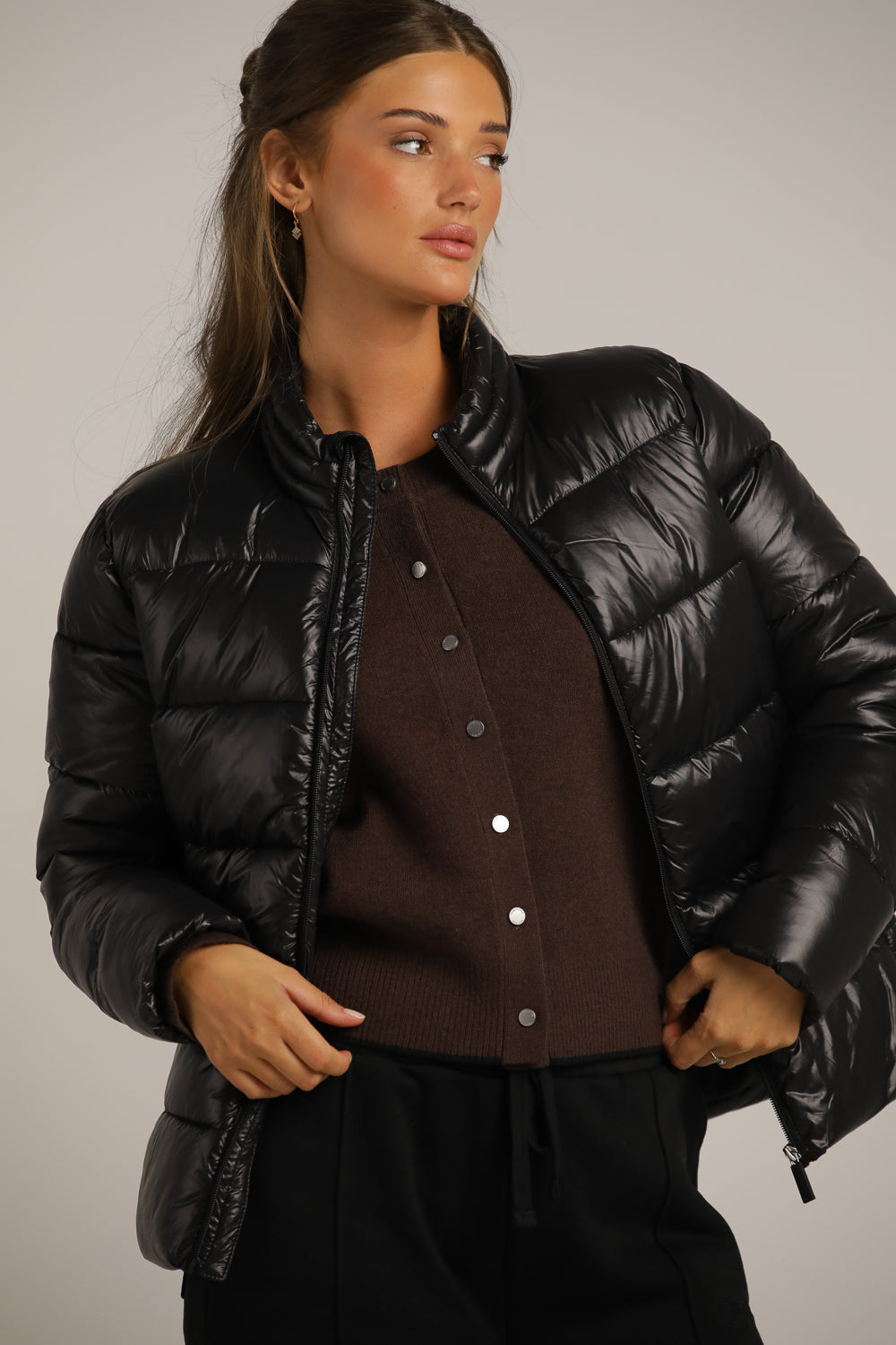 Puffer Jacket For Women In Polyester