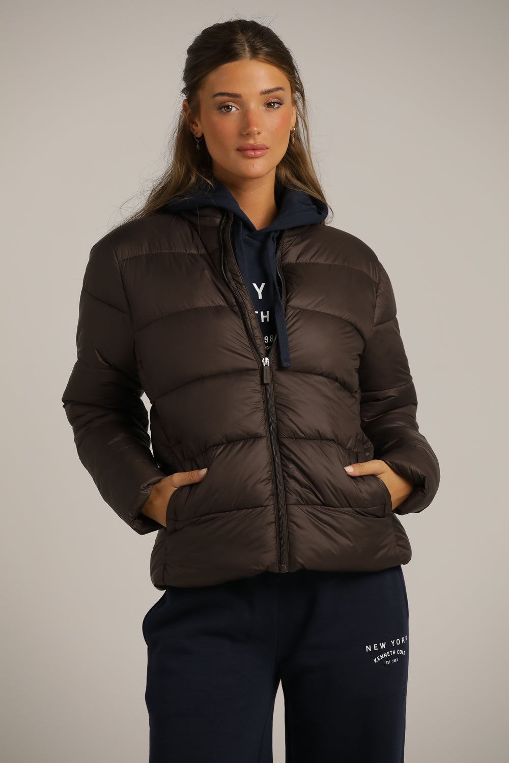 Puffer Jacket For Women In Polyester